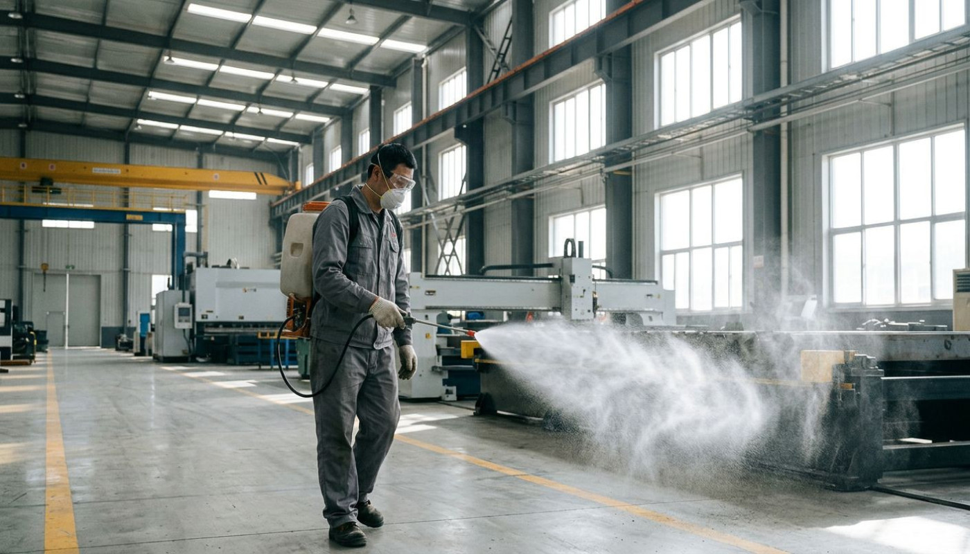 Comment le nettoyage industriel améliore-t-il la qualité de l'air ?