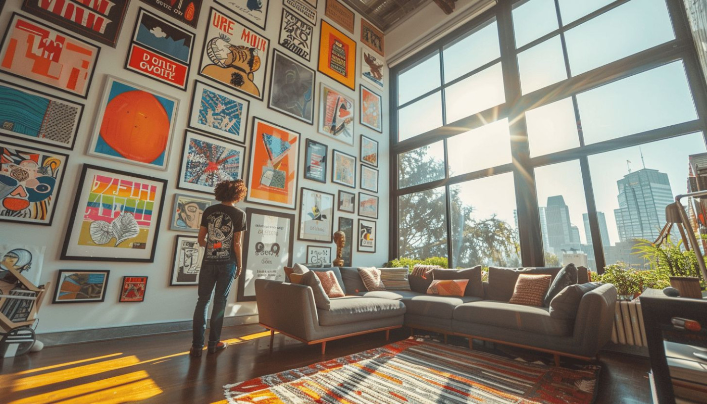Utiliser des affiches pour refléter votre personnalité et style dans la décoration